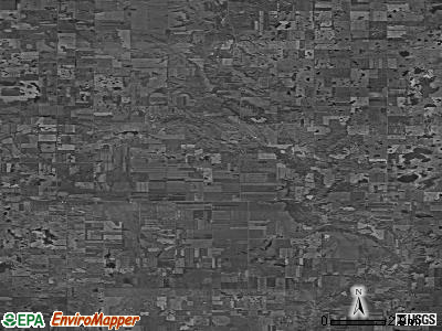 Zip code 58049 satellite photo by USGS