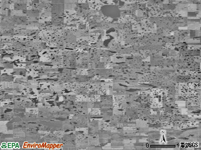Zip code 58067 satellite photo by USGS