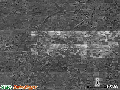 Zip code 58072 satellite photo by USGS