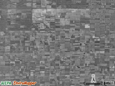 Zip code 58218 satellite photo by USGS