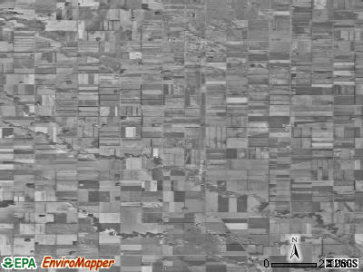 Zip code 58222 satellite photo by USGS