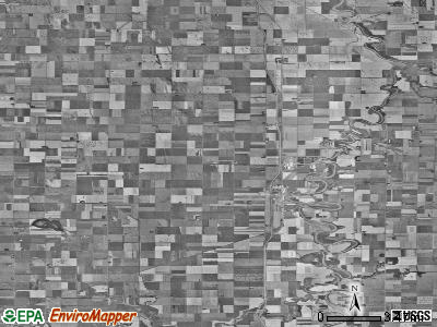 Zip code 58225 satellite photo by USGS