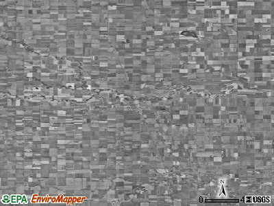 Zip code 58237 satellite photo by USGS