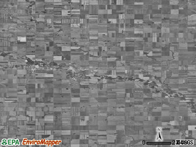 Zip code 58257 satellite photo by USGS