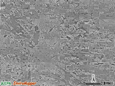 Zip code 58259 satellite photo by USGS