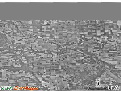 Zip code 58282 satellite photo by USGS