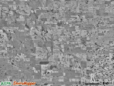 Zip code 58331 satellite photo by USGS