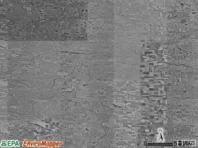 Zip code 58341 satellite photo by USGS