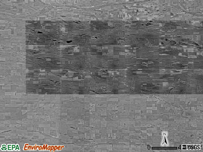 Zip code 58356 satellite photo by USGS