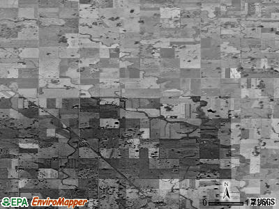 Zip code 58363 satellite photo by USGS