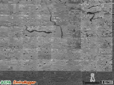 Zip code 58401 satellite photo by USGS