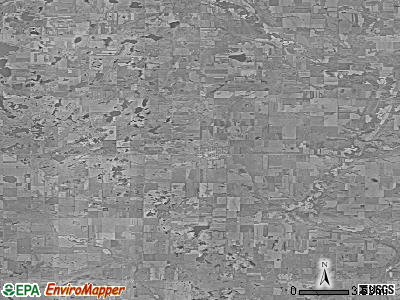 Zip code 58425 satellite photo by USGS