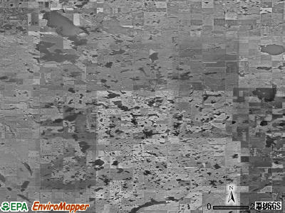 Zip code 58426 satellite photo by USGS