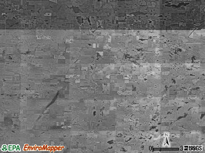 Zip code 58441 satellite photo by USGS