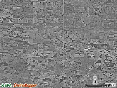 Zip code 58451 satellite photo by USGS