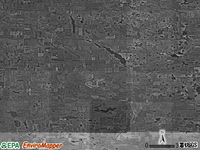 Zip code 58458 satellite photo by USGS