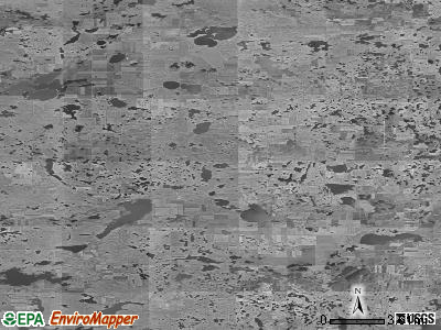 Zip code 58460 satellite photo by USGS