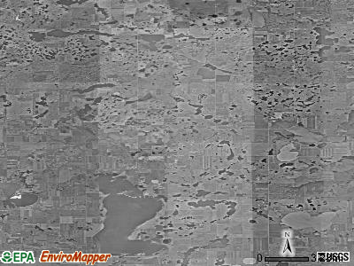 Zip code 58478 satellite photo by USGS