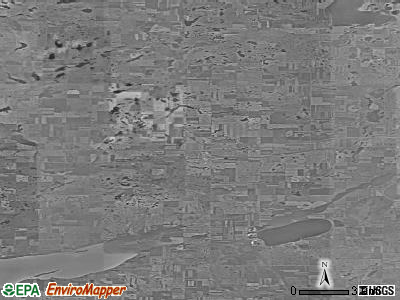Zip code 58482 satellite photo by USGS