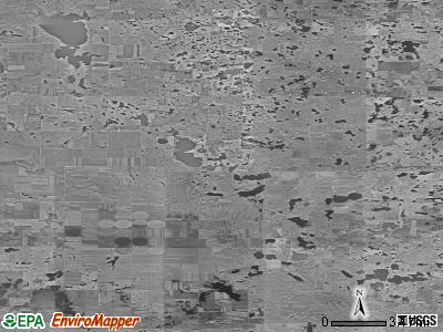 Zip code 58483 satellite photo by USGS