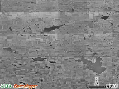 Zip code 58489 satellite photo by USGS