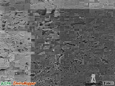 Zip code 58492 satellite photo by USGS