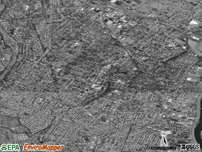 Zip code 07110 satellite photo by USGS