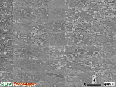 Zip code 58631 satellite photo by USGS