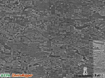 Zip code 58710 satellite photo by USGS