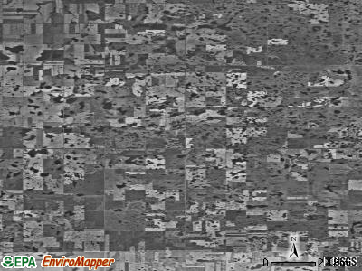 Zip code 58716 satellite photo by USGS