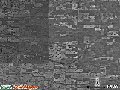 Zip code 58731 satellite photo by USGS