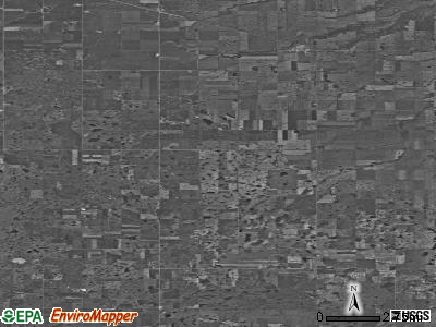 Zip code 58733 satellite photo by USGS