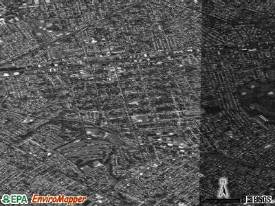 Zip code 07206 satellite photo by USGS