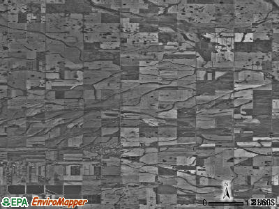 Zip code 58785 satellite photo by USGS