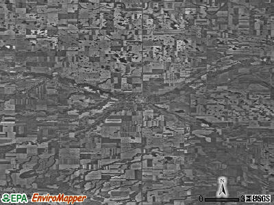 Zip code 58790 satellite photo by USGS