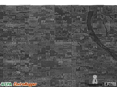 Zip code 58793 satellite photo by USGS