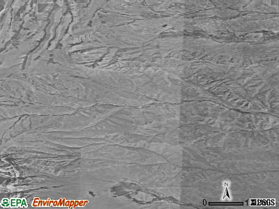 Zip code 59007 satellite photo by USGS