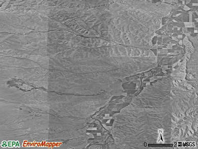 Zip code 59008 satellite photo by USGS