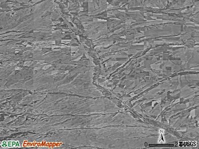 Zip code 59018 satellite photo by USGS