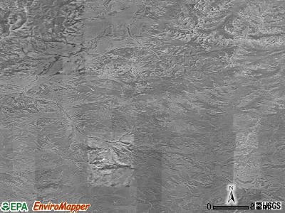 Zip code 59030 satellite photo by USGS