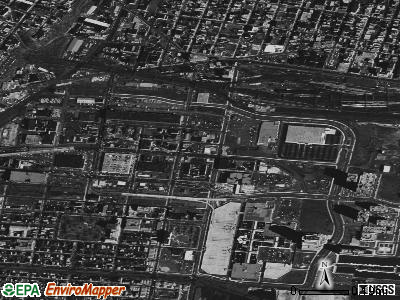 Zip code 07310 satellite photo by USGS