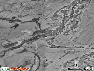 Zip code 59065 satellite photo by USGS