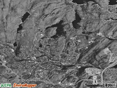 Zip code 07403 satellite photo by USGS
