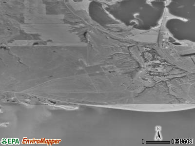 Zip code 59223 satellite photo by USGS