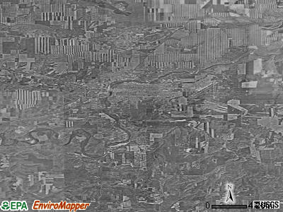 Zip code 59405 satellite photo by USGS