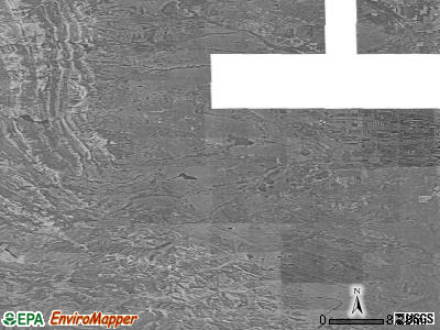 Zip code 59410 satellite photo by USGS