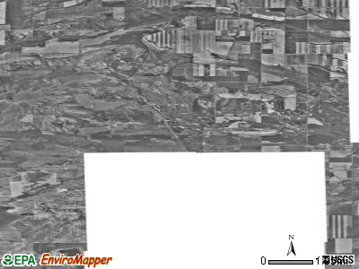 Zip code 59419 satellite photo by USGS