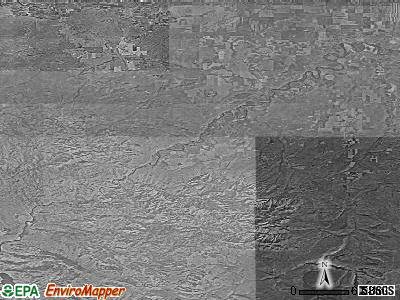 Zip code 59421 satellite photo by USGS