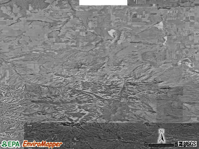 Zip code 59450 satellite photo by USGS
