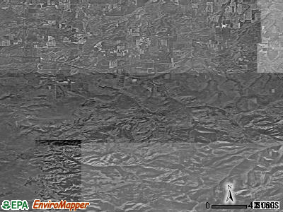 Zip code 59480 satellite photo by USGS